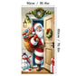 🎄 50% OFF! ✨ Christmas Door Cover for Instant Holiday Decor – Vibrant Santa & Snowman Designs, Fade-Resistant Premium Polyester & Easy Hang – Festive Cheer for Doors, Walls & Backdrops 🎅