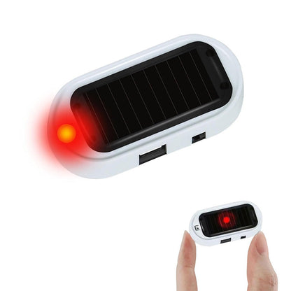 ✨ Solar-Powered Security Light: LED Flashing Deterrent, Wireless, Weather-Resistant, Blue/Red