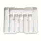 🍴 50% OFF! ✨ Extendable Kitchen Cutlery Storage Organizer – Adjustable 13-22.4" Width, Multi-Compartment Design & Durable Food-Grade PP – Maximize Drawer Space Effortlessly 🗄️