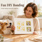 🐾 50% OFF! ✨ Baby & Pet Footprint Keepsake Frame Kit – Triple-Window Wooden Frame, Non-Toxic Soft Clay & Modern Minimalist Design – Capture Lifelong Memories in One Frame 👶