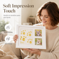🐾 50% OFF! ✨ Baby & Pet Footprint Keepsake Frame Kit – Triple-Window Wooden Frame, Non-Toxic Soft Clay & Modern Minimalist Design – Capture Lifelong Memories in One Frame 👶