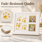 🐾 50% OFF! ✨ Baby & Pet Footprint Keepsake Frame Kit – Triple-Window Wooden Frame, Non-Toxic Soft Clay & Modern Minimalist Design – Capture Lifelong Memories in One Frame 👶