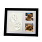 🐾 50% OFF! ✨ Baby & Pet Footprint Keepsake Frame Kit – Triple-Window Wooden Frame, Non-Toxic Soft Clay & Modern Minimalist Design – Capture Lifelong Memories in One Frame 👶