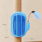 🐾 50% OFF! ✨ 2-in-1 Corner Grooming Accessory – Self-Grooming Brush with Elastic Feather Teaser Wand, Rounded Soft Bristles & Flexible Wall-Mounting – Interactive Grooming & Play for Cats & Dogs 🪶