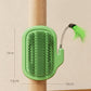🐾 50% OFF! ✨ 2-in-1 Corner Grooming Accessory – Self-Grooming Brush with Elastic Feather Teaser Wand, Rounded Soft Bristles & Flexible Wall-Mounting – Interactive Grooming & Play for Cats & Dogs 🪶