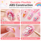 💅 50% OFF! ✨ Kids Handmade Press-On Nails Set – 144 Pieces Almond Shape Cartoon False Nail Tips, Safe Peel-and-Stick Adhesive & Durable Flexible ABS – Salon-Grade Fun for Little Hands 🎀