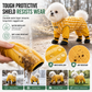 🐕 50% OFF! ✨ Waterproof Four-Legged Dog Jumpsuit – Covered Feet Dirtproof Design, Warm Plush Fleece Lining & Leash Hole – All-Weather Protection for Autumn & Winter Walks 🍂