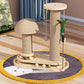 🐾 50% OFF! ✨ Interactive Cat Scratching Post – Sisal-Wrapped Durable Post, Feather Teaser & Ball Toys & Sturdy Stable Base – Healthy Scratching & Hours of Fun 🎾