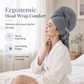 🍍 50% OFF! ✨ Coral Fleece Hair Drying Towel – 60×100cm Pineapple Grid Absorbent Wrap, Six-Fold Water Absorption & Quick-Drying Breathable Fibers – Cut Blow-Dry Time in Half 💆‍♀️
