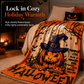 🎃 50% OFF! ✨ Retro Halloween Skull Flannel Throw – Plush Warm Velvety Softness, Vivid Spooky Digital Print & Double-Stitched Durable Edge – Cozy Warmth for Home & Naps 🛋️