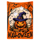 🎃 50% OFF! ✨ Retro Halloween Skull Flannel Throw – Plush Warm Velvety Softness, Vivid Spooky Digital Print & Double-Stitched Durable Edge – Cozy Warmth for Home & Naps 🛋️