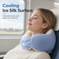 ⏳ PROMO FLASH : 50% DE RÉDUCTION ! Coussin de Voyage en Mousse à Mémoire de Forme en U – Housse en Soie de Glace Rafraîchissante, Boucle Magnétique & Soutien Cervical Ergonomique 360° for un Confort Optimal en Avion, Train et au Bureau ✨🛫