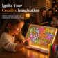 ✨ 50% OFF! 🔋 Rechargeable LED Acrylic Message Board – 30×20cm Glowing Drawing Pad, 7 Fluorescent Pens & Easy Wipe Clean – Ignite Creative Doodle Fun for Kids 🎨