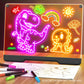 ✨ 50% OFF! 🔋 Rechargeable LED Acrylic Message Board – 30×20cm Glowing Drawing Pad, 7 Fluorescent Pens & Easy Wipe Clean – Ignite Creative Doodle Fun for Kids 🎨