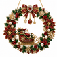 🎄 50% OFF! ✨ DIY Christmas Diamond Art Kit – 25×25cm Sparkling Rhinestone Wall Art, Precision Stylus & Pre-Drilled Hanging Loop – Festive Craft for Mantels & Doors 💎