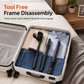 🩼 50% OFF! ✨ Folding Forearm Crutches – Shock-Absorbing Spring System, Reinforced Aluminum Shaft & Slip-Resistant Rubber Feet – Comfortable Mobility Aid for Fracture Rehabilitation 🦵