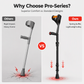 🩼 50% OFF! ✨ Folding Forearm Crutches – Shock-Absorbing Spring System, Reinforced Aluminum Shaft & Slip-Resistant Rubber Feet – Comfortable Mobility Aid for Fracture Rehabilitation 🦵