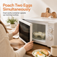 🥚 50% OFF! ✨ Microwave Egg Steamer – Double Compartment Cooks 2 Eggs at Once, Mess-Free Quick Drainage & Fully Detachable 3-Piece Build – Fast & Easy Morning Eggs in Minutes 🍳