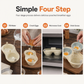 🥚 50% OFF! ✨ Microwave Egg Steamer – Double Compartment Cooks 2 Eggs at Once, Mess-Free Quick Drainage & Fully Detachable 3-Piece Build – Fast & Easy Morning Eggs in Minutes 🍳