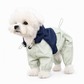 🐕 Water-Resistant Full-Coverage Dog Raincoat – 4-Leg Design Covers Belly & Legs, Sporty Color-Block Style with Elastic Cuffs & Utility Pocket – Lightweight Wind-Blocking Outdoor Walk Essential (S-2XL, 3 Colors) 🌧️