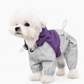 🐕 Water-Resistant Full-Coverage Dog Raincoat – 4-Leg Design Covers Belly & Legs, Sporty Color-Block Style with Elastic Cuffs & Utility Pocket – Lightweight Wind-Blocking Outdoor Walk Essential (S-2XL, 3 Colors) 🌧️