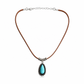 💎 50% OFF! ✨ Vintage Bohemian Suede Layering Necklace – Handcrafted Soft Suede Choker with Faux Turquoise & Antique Charms – Dragonfly or Waterdrop Pendant for Effortless Everyday Style 🦋