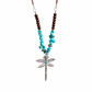 💎 50% OFF! ✨ Vintage Bohemian Suede Layering Necklace – Handcrafted Soft Suede Choker with Faux Turquoise & Antique Charms – Dragonfly or Waterdrop Pendant for Effortless Everyday Style 🦋