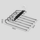 👖 50% OFF! ✨ Multi-Layer Space-Saving Pants Hanger – Holds 6 Pairs Vertically, Premium Anti-Slip Coating & Heavy-Duty Stainless Steel – Dual Hanging Modes Save Up to 80% Closet Space 🧺