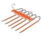 👖 50% OFF! ✨ Multi-Layer Space-Saving Pants Hanger – Holds 6 Pairs Vertically, Premium Anti-Slip Coating & Heavy-Duty Stainless Steel – Dual Hanging Modes Save Up to 80% Closet Space 🧺