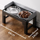 🐕 50% OFF! ✨ Adjustable Elevated Pet Feeder with Double Bowl – 5 Height Levels (21-29cm), Anti-Tip ABS Base & Detachable Stainless Steel Bowls – Ergonomic Dining for Healthy Digestion 🍽️