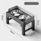 🐕 50% OFF! ✨ Adjustable Elevated Pet Feeder with Double Bowl – 5 Height Levels (21-29cm), Anti-Tip ABS Base & Detachable Stainless Steel Bowls – Ergonomic Dining for Healthy Digestion 🍽️