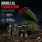 🚚 50% OFF! ✨ Oversized Remote Control Missile Launcher Toy Truck – Heavy-Duty Alloy Cab, 12 Soft Missiles & High-Traction Rubber Tires – Conquer Rugged Outdoor Terrain with Tilting Launcher Action 🎯