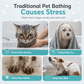 🐾 50% OFF! ✨ No-Rinse Pet Cleansing Foam – Gentle Waterless Mousse, Botanical-Extract Formula & Targeted Cleaning for Paws, Chins & Fur – Quick Freshening Between Baths, Travel & Winter 🌿