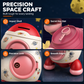 🚀 50% OFF! ✨ Kids Rocket Piggy Bank – Large-Capacity Shatterproof Savings Box, Key-Locked Cabin Door & Wide Coin Slot – Durable Drop-Proof Shell with Stickers for Fun Saving Habits 🪙