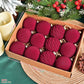 🎄 50% OFF! ✨ Christmas Tree Ornaments – Coordinated 16-Piece Velvet-Finish Set, Easy-to-Hang 6cm & 8cm Balls – Instantly Transform Your Tree into a Professional Holiday Display 🎁