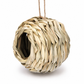🌿 50% OFF! ✨ Handwoven Straw Spherical Bird Nest – Artisan Crafted, Tight Natural Grass Weave & Weather-Resistant Construction – Shield Backyard Birds from Freezing Drafts with Charming Garden Decor 🐦
