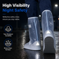 ☔ 50% OFF! ✨ Waterproof High-Top Silicone Rain Shoe Covers – Premium PVC, Tall 42cm Splash Barrier & Deep Textured Grip – High-Visibility Night Safety for Dry Feet in Torrential Rain 👢