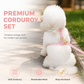 🐕 50% OFF! ✨ Vest Style Dog Harness & Leash Set – Premium Corduroy Vest with Breathable Mesh, Secure Escape-Proof Alloy Rings & Heavy-Duty Buckles – Matching 5-Piece Set for Small & Medium Dogs 🦺