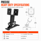 🏗️ 50% OFF! ✨ Heavy Duty Roof Mount Adjustable Saddle Pergola Support Bracket – Reinforced Steel, Fully Rotatable Neck & Extreme Wind Load Resistance – All-Weather Structural Stability for Residential & Commercial Installations 🔩