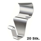 🛠️ 50% OFF! ✨ Heavy Duty 304 Stainless Steel Vinyl Siding Hooks – No-Drill Seam Slide Installation, Slim Low-Profile Design & Rust-Resistant Construction – 10 or 20 Pieces for Lightweight Decor 🔩