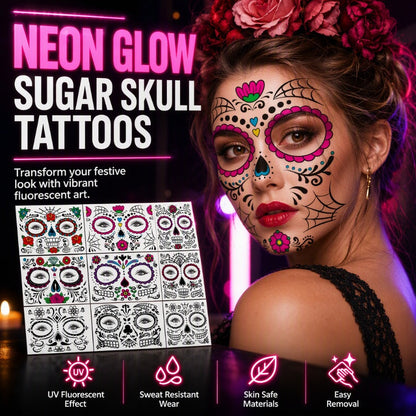 🎃 50% OFF! ✨ Halloween Scary Big Mouth Temporary Tattoos – Waterproof Water-Transfer Face Stickers, Vivid HD Details & Sweat-Resistant Formula – Versatile Horror Decals for Cosplay, Parties & Photo Shoots 👻