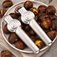 🌰 50% OFF! ✨ Lever-Assisted Stainless Steel Chestnut Opener & Nut Cracker – Food-Grade Rust-Resistant with Sharp Serrated Cross-Blade, Effort-Saving Mechanical Leverage & Ergonomic Non-Slip Grip – 17cm for Chestnuts Walnuts Pecans Hazelnuts & Almonds 🌰