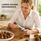 🌰 50% OFF! ✨ Lever-Assisted Stainless Steel Chestnut Opener & Nut Cracker – Food-Grade Rust-Resistant with Sharp Serrated Cross-Blade, Effort-Saving Mechanical Leverage & Ergonomic Non-Slip Grip – 17cm for Chestnuts Walnuts Pecans Hazelnuts & Almonds 🌰