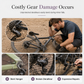 🚲 Rear Derailleur Guard – Solid Steel Bicycle Derailleur Shield, Impact Resistant Anti-Rust Protector, Quick Install Universal Fit for Mountain Bikes