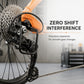 🚲 Rear Derailleur Guard – Solid Steel Bicycle Derailleur Shield, Impact Resistant Anti-Rust Protector, Quick Install Universal Fit for Mountain Bikes