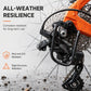 🚲 Rear Derailleur Guard – Solid Steel Bicycle Derailleur Shield, Impact Resistant Anti-Rust Protector, Quick Install Universal Fit for Mountain Bikes