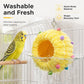 🌿 50% OFF! ✨ Soft Hanging Bird Bed – Plush Coral Fleece Interior for Cozy Warmth, Cage-Friendly Hanging Design & Easy Installation – Multiple Sizes for Small Bird Cages 🐦