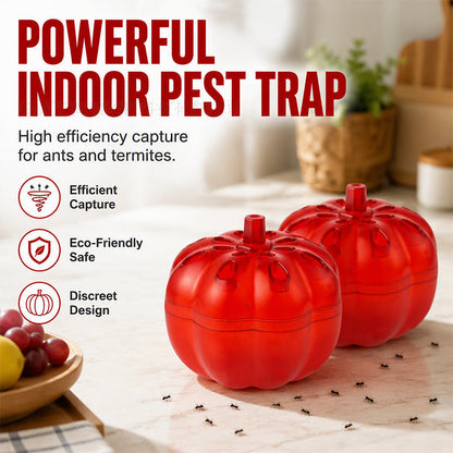 🎃 50% OFF! ✨ Pumpkin Shaped Indoor Fruit Fly Trap – Non-Toxic Mechanical Lure-and-Trap Funnel, Safe for Kids & Pets – Discreet Design Eliminates Ants & Flies on Kitchen Counters & Baseboards 🪰