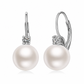 ⏳Time-Limited Special⏰💫 Elegant Faux Pearl & Cubic Zirconia Drop Earrings | Shiny Dangle Earrings for Women Daily & Party Wear