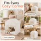🏠 50% OFF! ✨ Semi-Enclosed Indoor Pet Tent House – Cloud-Like Thickened Padding for Joint Relief, Breathable Mesh Roof & Draft-Free Secure Design – All-Season Cozy Sanctuary for Cats & Dogs in Any Corner 🐾